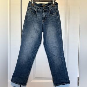 Lucky Brand Sweet Crop Denim Capri  size 6 c0011